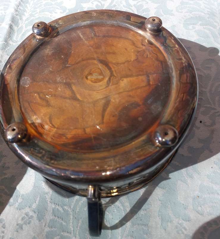 TWO ANTIQUE VICTORIAN EPNS SERVING BASKET TRAYS