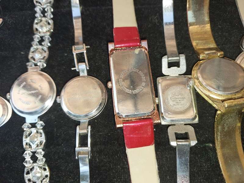 A BULK JOBLOT USED FASHION WATCHES