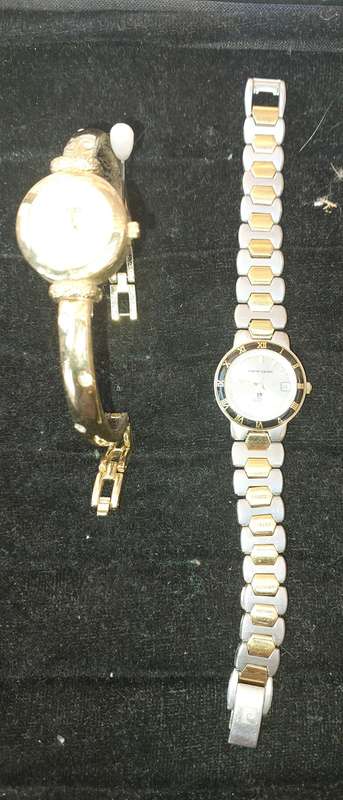TWO VINTAGE FAMOUS BRANDS WOMEN WATCHES