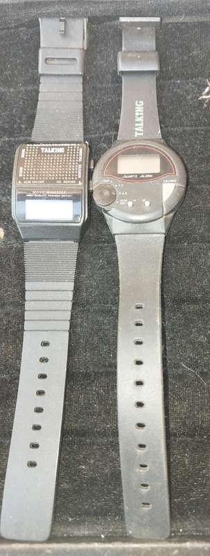 TWO ELECTRONIC WATCHES
