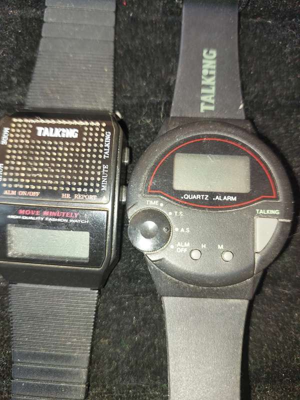 TWO ELECTRONIC WATCHES
