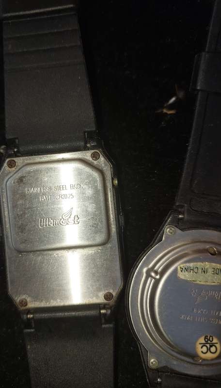 TWO ELECTRONIC WATCHES