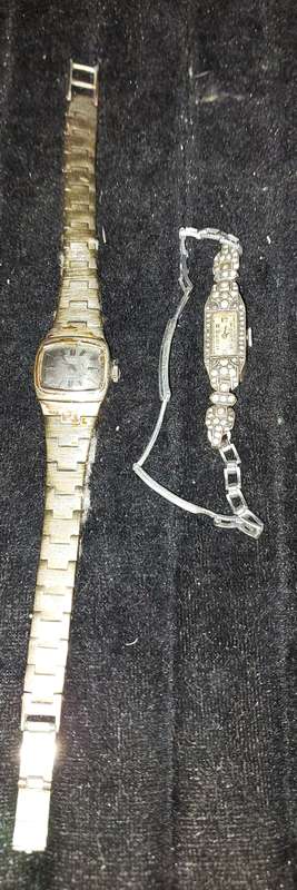 TWO ANTIQUE RARE WRIST WATCHES
