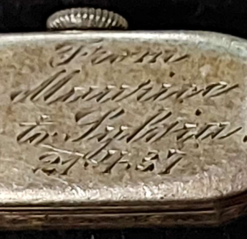 TWO ANTIQUE RARE WRIST WATCHES