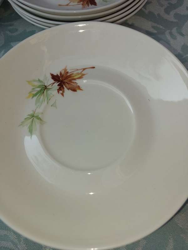A SET 0F 18 SAUCERS CONSTANTIA MADE IN SOUTH AFRICA