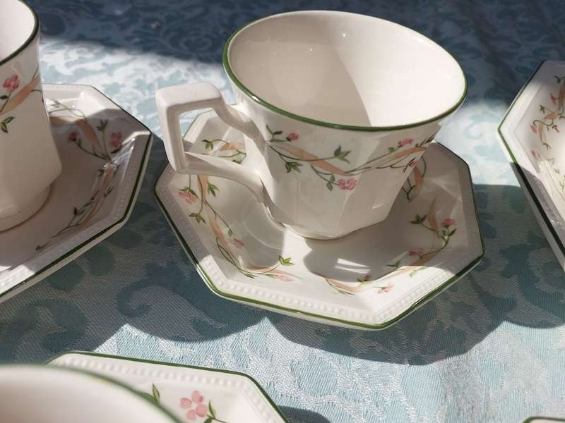 A JOHNSON BROTHERS MADE IN ENGLAND  ETERNAL BEAU A SARINA MASHERONI DESIGN