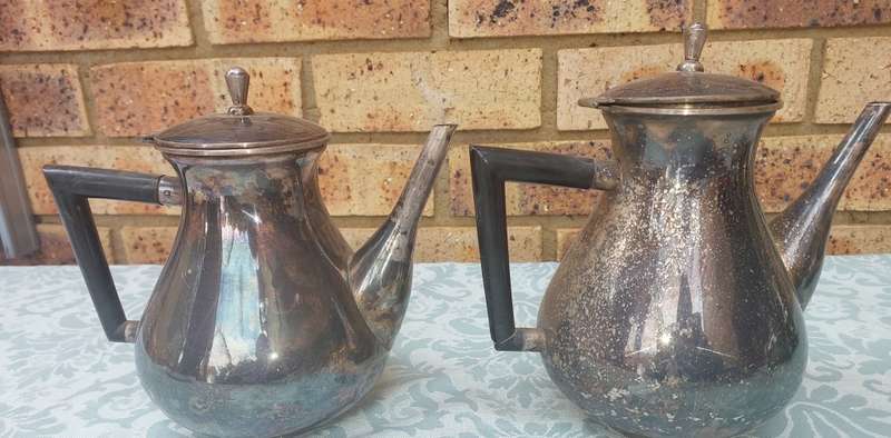 TWO VINTAGE TEA JUGS SOLD