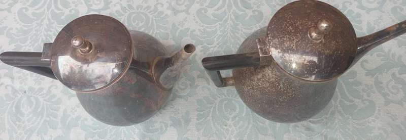 TWO VINTAGE TEA JUGS SOLD