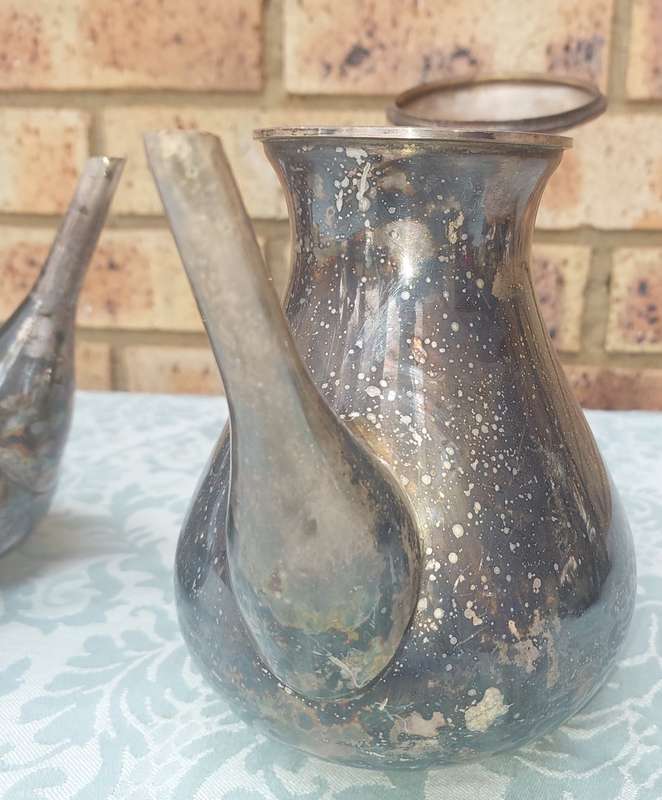 TWO VINTAGE TEA JUGS SOLD