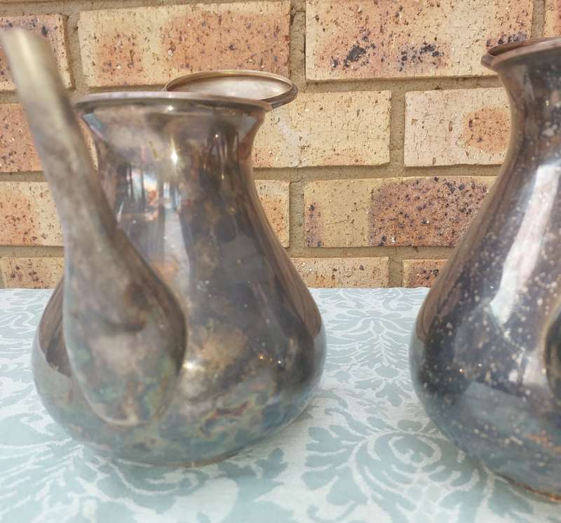 TWO VINTAGE TEA JUGS SOLD
