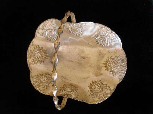 SILVER PLATED ORNAMENTAL TRAY