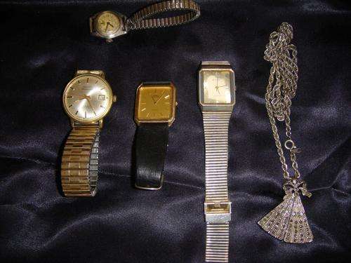 5 ASSORTED WATCHES ?? ROLEX OYSTER