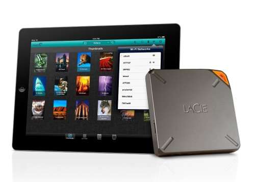 LaCie 2TB Fuel Wireless Storage Drive - NEW
