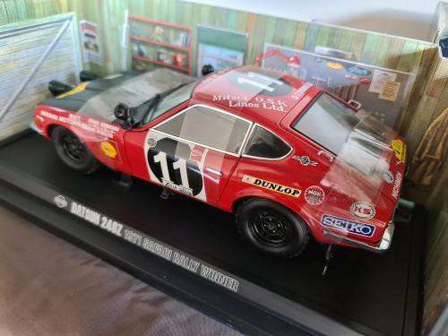 Kyosho 1/18 1971 Datsun 240Z Safari Rally