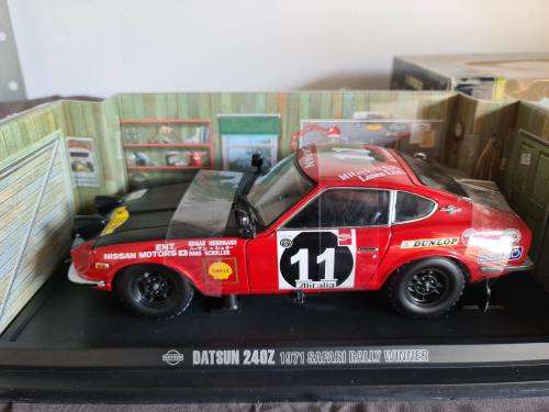 Kyosho 1/18 1971 Datsun 240Z Safari Rally