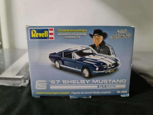 1967 SHELBY GT500 1:25 SCALE WITH BONUS CARROLL SHELBY