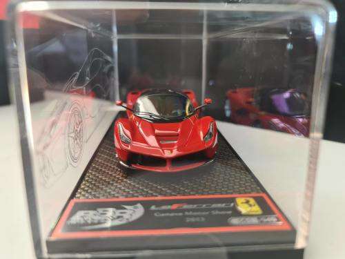 FERRARI `` LA FERRARI `` RED GENEVE AUTO SHOW 2013 BBR LIM. BBRC115A 1/43