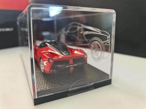 FERRARI `` LA FERRARI `` RED GENEVE AUTO SHOW 2013 BBR LIM. BBRC115A 1/43