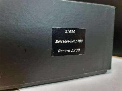 SPARK-MODEL - MERCEDES BENZ - BENZ T80 RECORD 1939