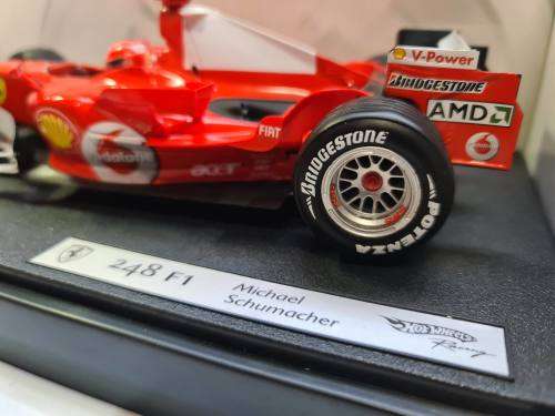 Models - HOT WHEELS J2980 FERRARI 248 F1 -MICHAEL SCHUMACHER