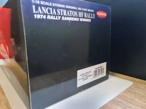 KYOSHO - LANCIA - STRATOS HF N 2 WINNER RALLY SANREMO 1974