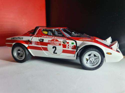 KYOSHO - LANCIA - STRATOS HF N 2 WINNER RALLY SANREMO 1974
