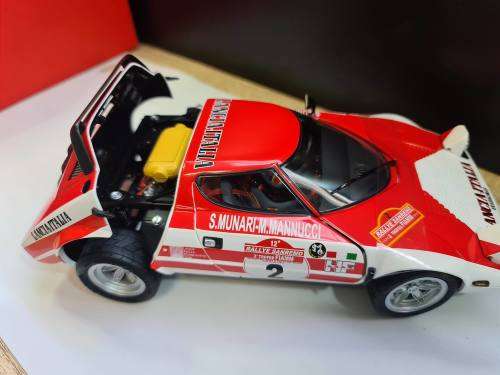 KYOSHO - LANCIA - STRATOS HF N 2 WINNER RALLY SANREMO 1974