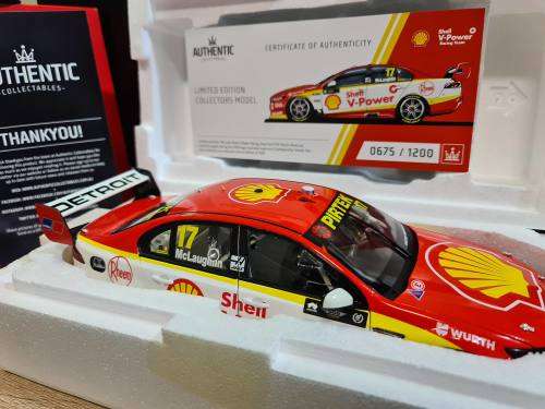 1:18 Scale Shell V-Power Racing Team Ford FGX Falcon - 2018 Virgin Australia Supercars Championship