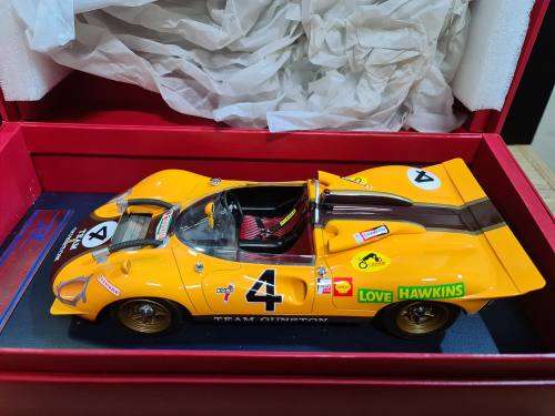 TRL Ferrari 350 P4 Can Am 1:18 #4 Love / Hawkins 3rd 9h Kyalami 1968 - Limited 100