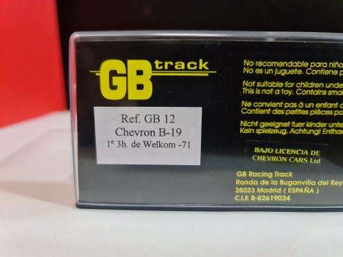 GB12 GB Track by Fly Chevron B19 #5 LUCKY STRIKE 1971