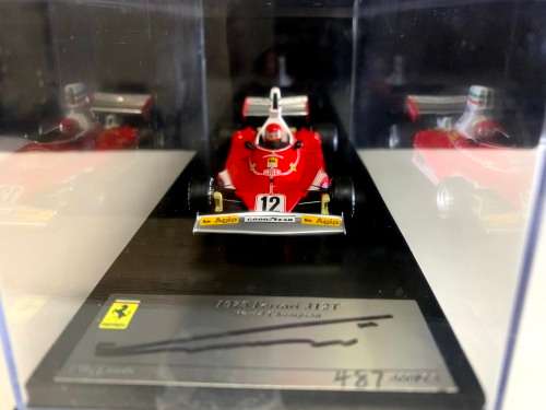 TRUESCALE Fujimi - FERRARI - F1 312T N 12 GP US EAST N.LAUDA 1975 WORLD CHAMPION