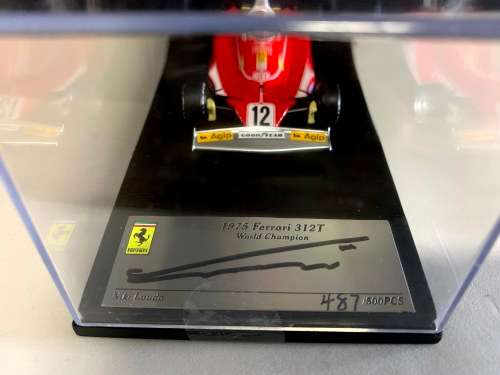 TRUESCALE Fujimi - FERRARI - F1 312T N 12 GP US EAST N.LAUDA 1975 WORLD CHAMPION