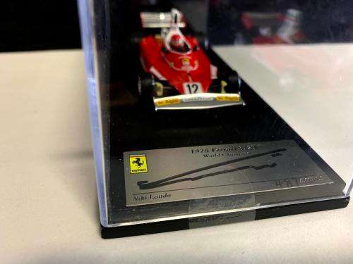 TRUESCALE Fujimi - FERRARI - F1 312T N 12 GP US EAST N.LAUDA 1975 WORLD CHAMPION