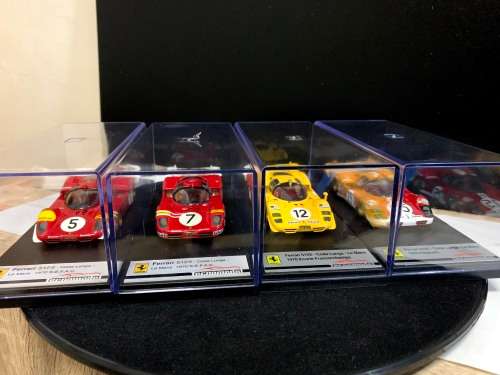 Tecnomodel Ferrari 512S Coupe Coda Lunga L.M #5 #7 #12 #15