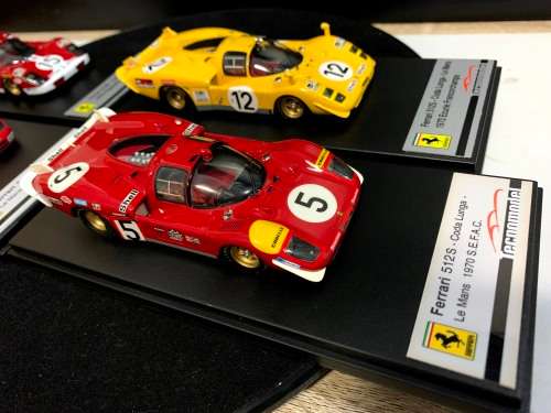 Tecnomodel Ferrari 512S Coupe Coda Lunga L.M #5 #7 #12 #15