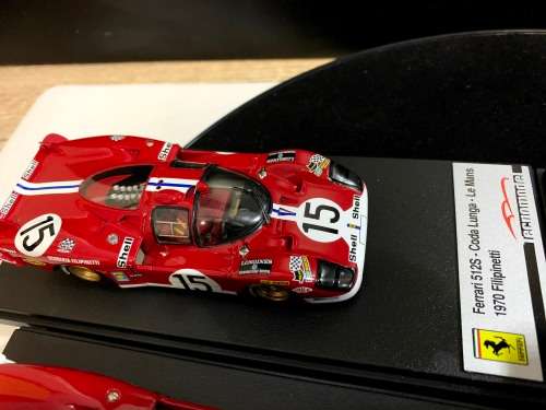 Tecnomodel Ferrari 512S Coupe Coda Lunga L.M #5 #7 #12 #15