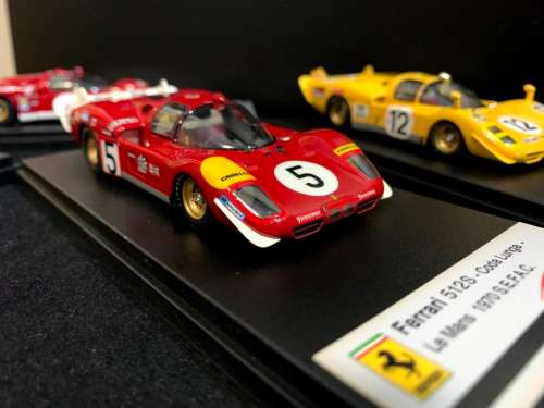 Tecnomodel Ferrari 512S Coupe Coda Lunga L.M #5 #7 #12 #15