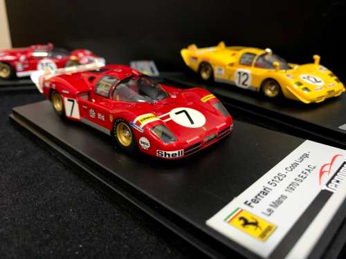 Tecnomodel Ferrari 512S Coupe Coda Lunga L.M #5 #7 #12 #15