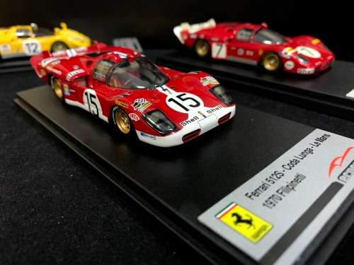 Tecnomodel Ferrari 512S Coupe Coda Lunga L.M #5 #7 #12 #15
