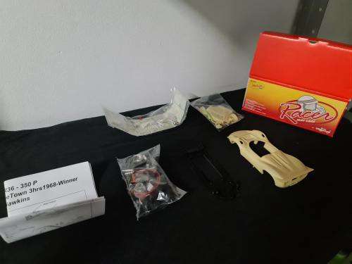 Racer RCR36K Ferrari 350P Team Gunston 1968, Unpainted Kit