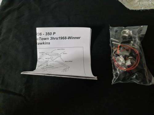Racer RCR36K Ferrari 350P Team Gunston 1968, Unpainted Kit