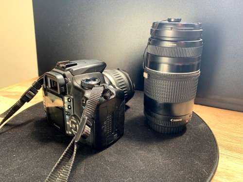 Canon EOS 350D Includes two lenses