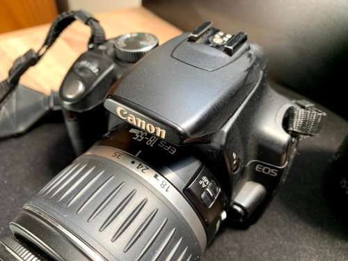Canon EOS 350D Includes two lenses