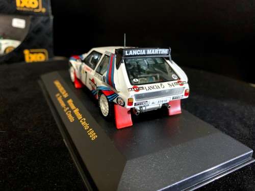 IXO-MODELS - LANCIA - DELTA S4 MARTINI N 7 WINNER RALLY MONTECARLO 1986 H.TOIVONEN - CRESTO