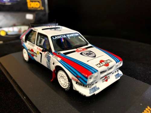 IXO-MODELS - LANCIA - DELTA S4 MARTINI N 7 WINNER RALLY MONTECARLO 1986 H.TOIVONEN - CRESTO