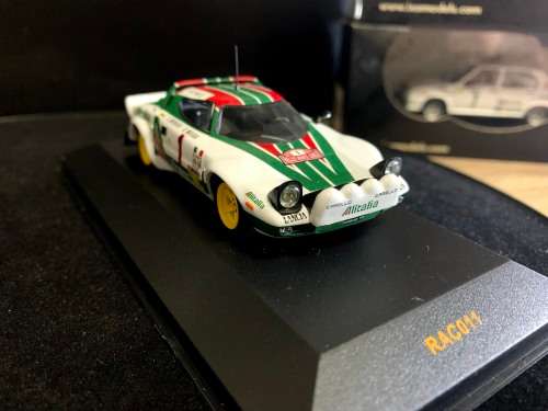 IXO-MODELS - LANCIA - STRATOS N 1 WINNER RALLY MONTECARLO 1977 S.MUNARI - S.MAIGA
