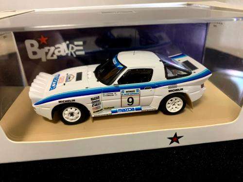 BIZARRE - MAZDA - RX-7 Gr.B N 9 RALLY ACROPOLIS 1985 CARLSSON - MELANDER