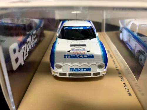 BIZARRE - MAZDA - RX-7 Gr.B N 9 RALLY ACROPOLIS 1985 CARLSSON - MELANDER