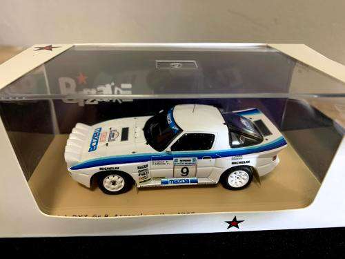 BIZARRE - MAZDA - RX-7 Gr.B N 9 RALLY ACROPOLIS 1985 CARLSSON - MELANDER