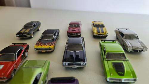 15 Greenlight muscle cars